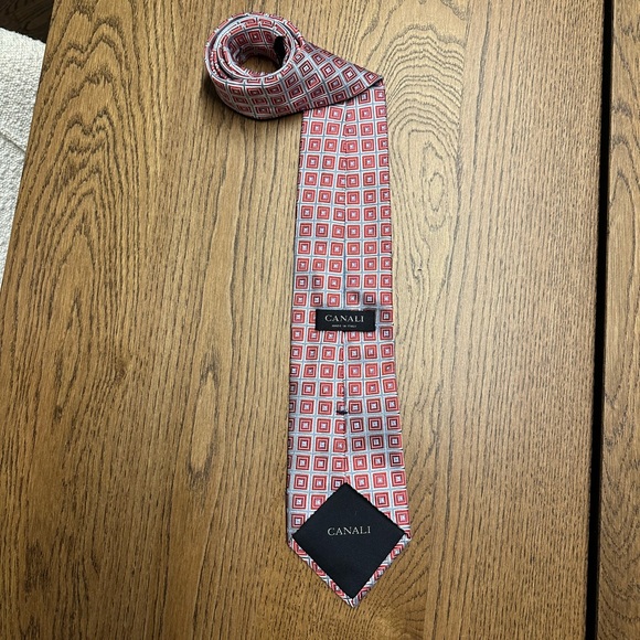 Canali 100% Silk Tie (made in Italy) - Picture 10 of 10